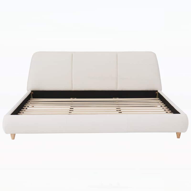 Upholstered Bed with Advanced Space Optimization and Supreme Relaxation