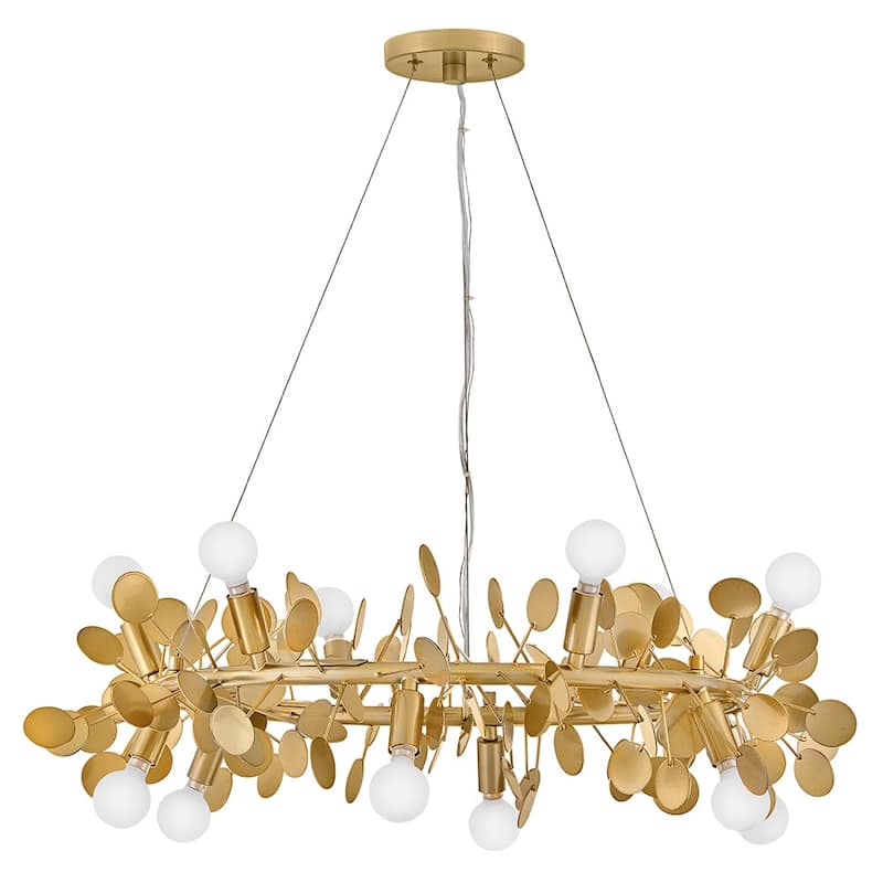 Lark 84406 Lolli 12 Light 30" Wide Abstract Chandelier
