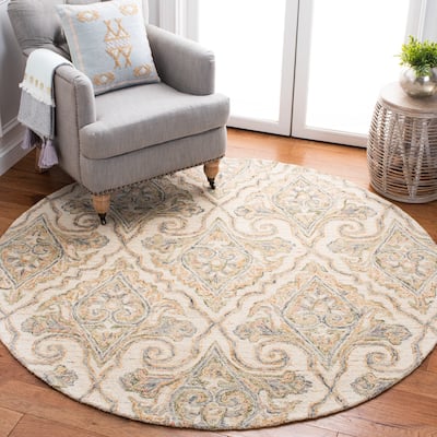 SAFAVIEH Handmade Aubusson Waldburga Traditional Oriental Wool Rug