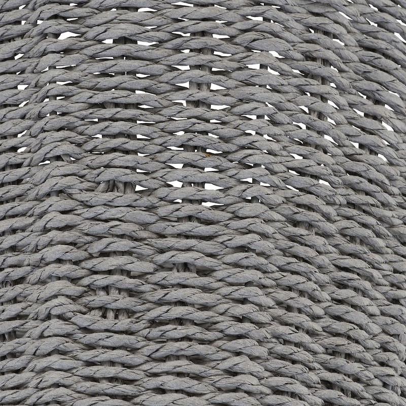 Household Essentials Paper Rope Waste Basket Trash Bin