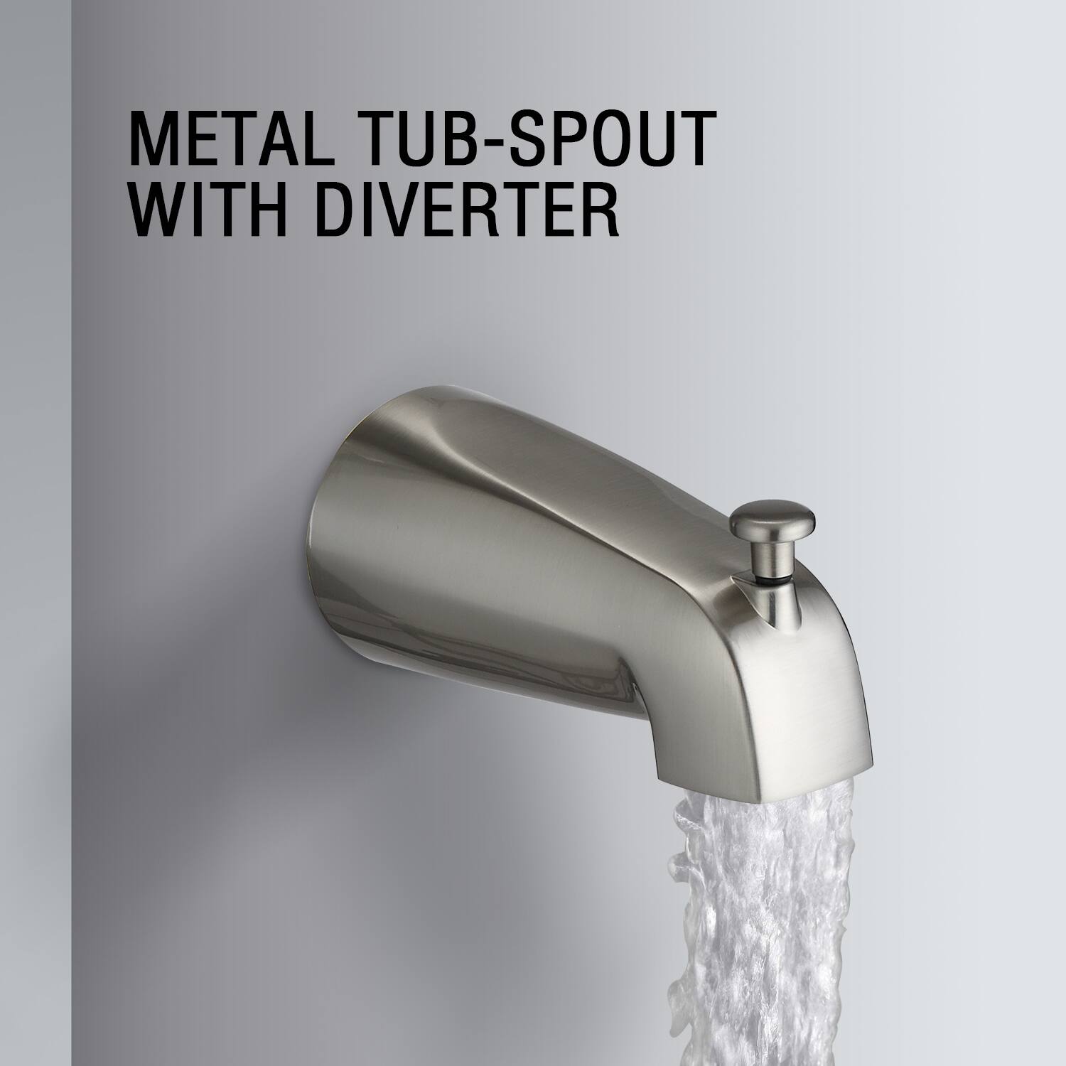 PROOX 8 inch Rainfall Shower Head Tub Faucet Spout and Shower Handheld