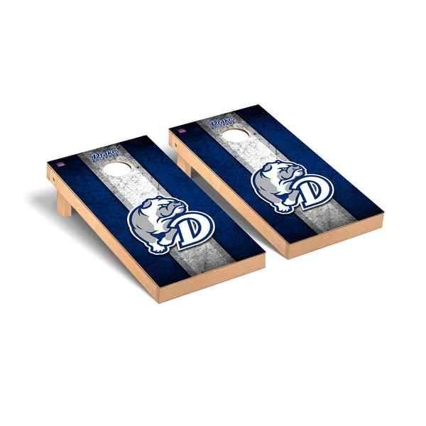 slide 2 of 5, Drake Bulldogs Vintage Cornhole Board Set