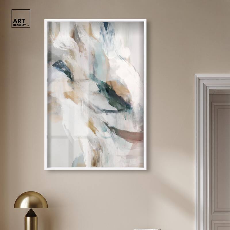 Whispering Colors II Shadowbox by Art Remedy