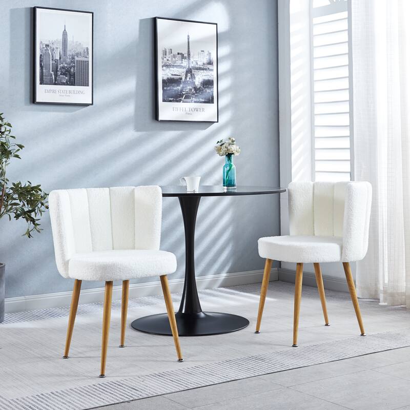 Upholstered Accent Chair Dining Chair Set of 2