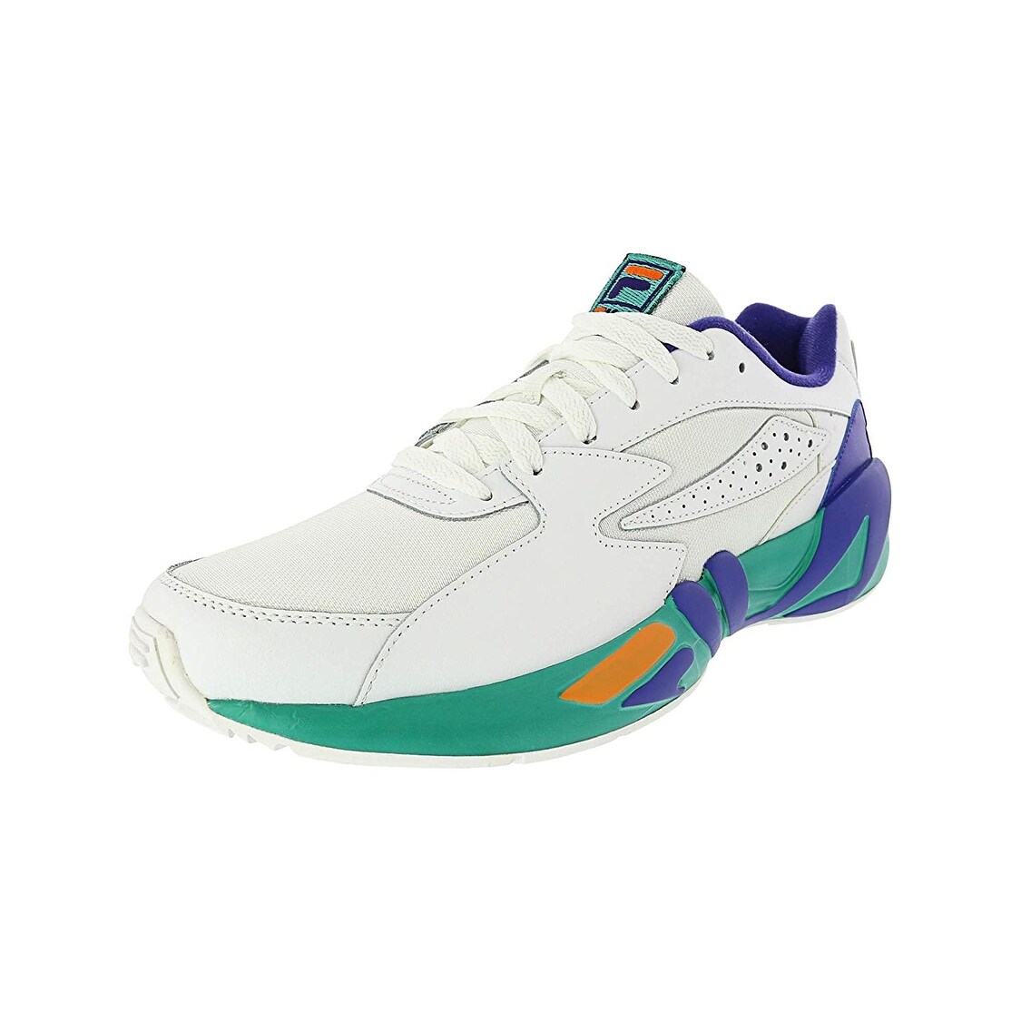 Shop Fila Men S Mindblower Trainer Sneakers Overstock 27032450 White 1 12