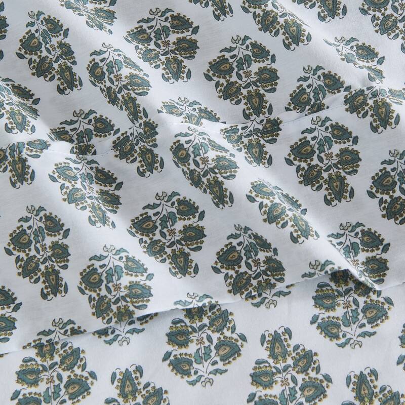 Patina Vie Maison Cotton & Rayon from Bamboo Blend Printed Sheet Set