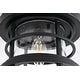 preview thumbnail 12 of 11, Jocelyn Outdoor Flush Mount in Black