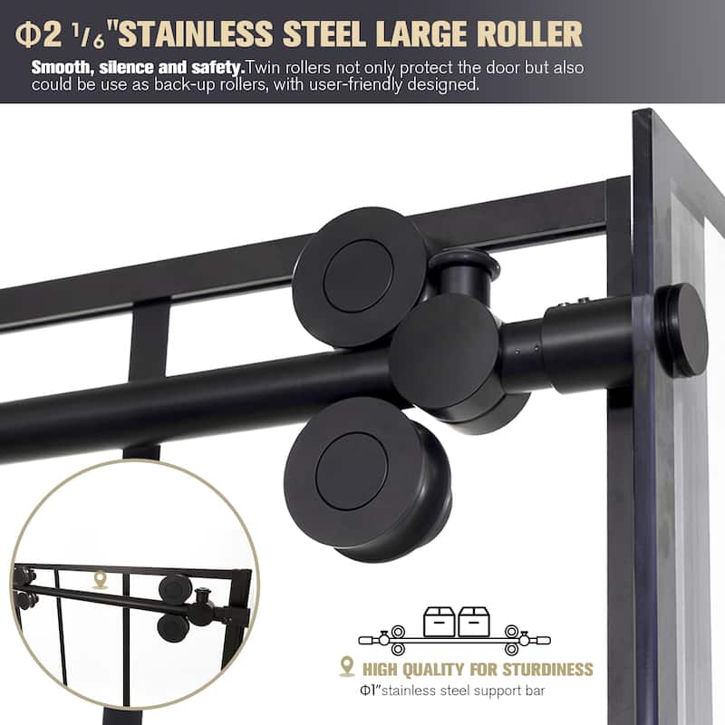 Puente Single Sliding Framed Shower Door