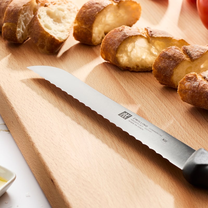 ZWILLING Commercial 8-inch Bread Knife - Black