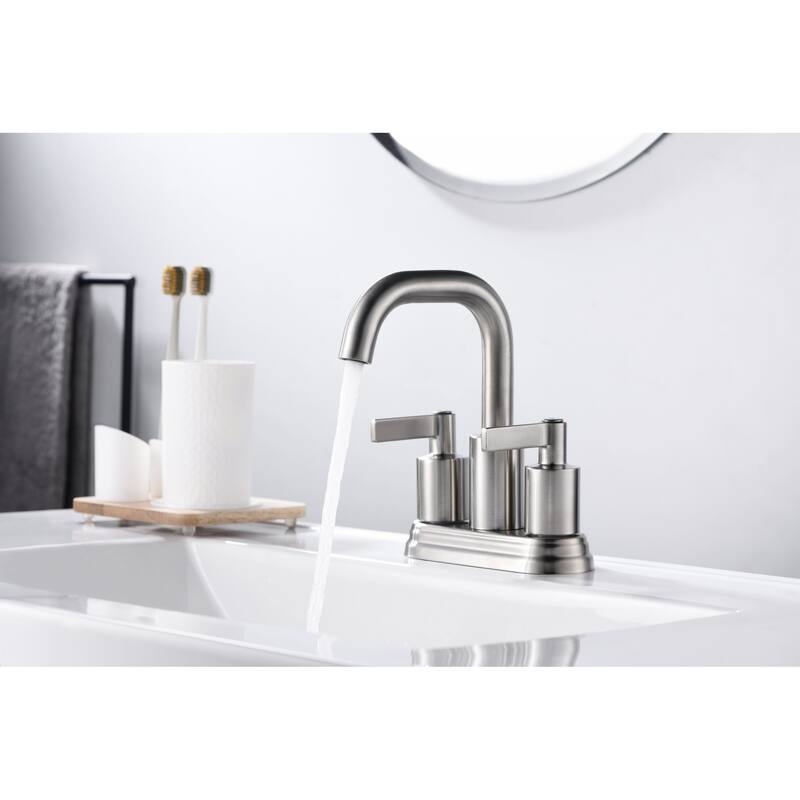 Ultra Faucets Kree Collection Two-Handle 4" Centerset Lavatory Faucet