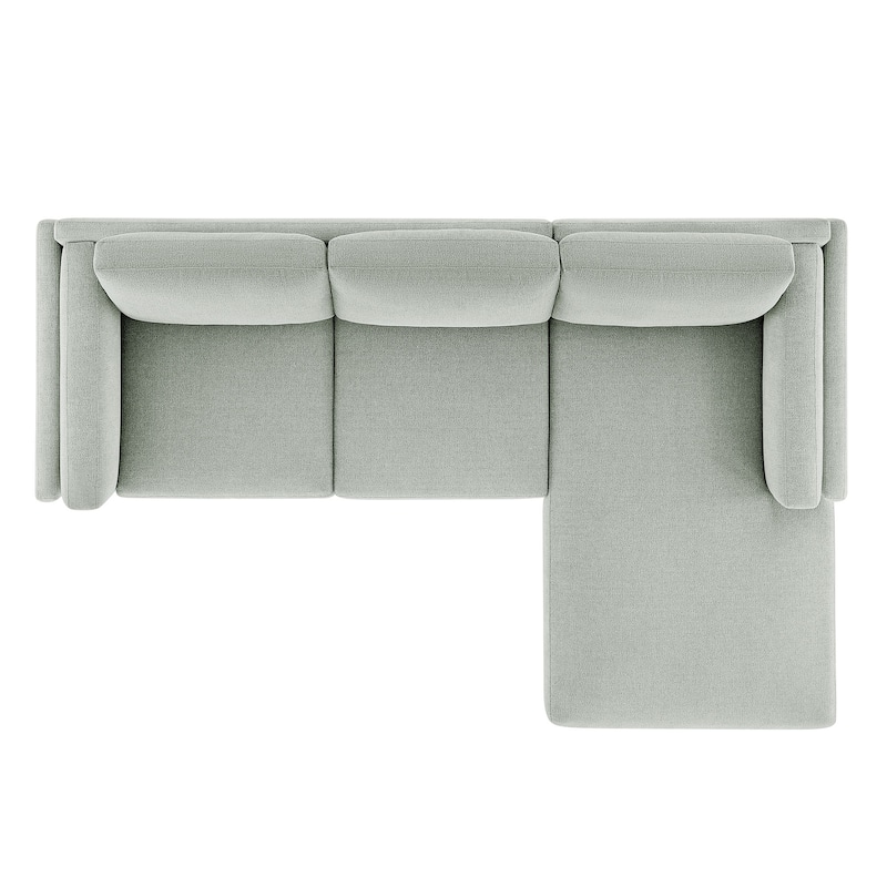 Roscoe Right-Facing Upholstered Sectional Sofa with Chaise