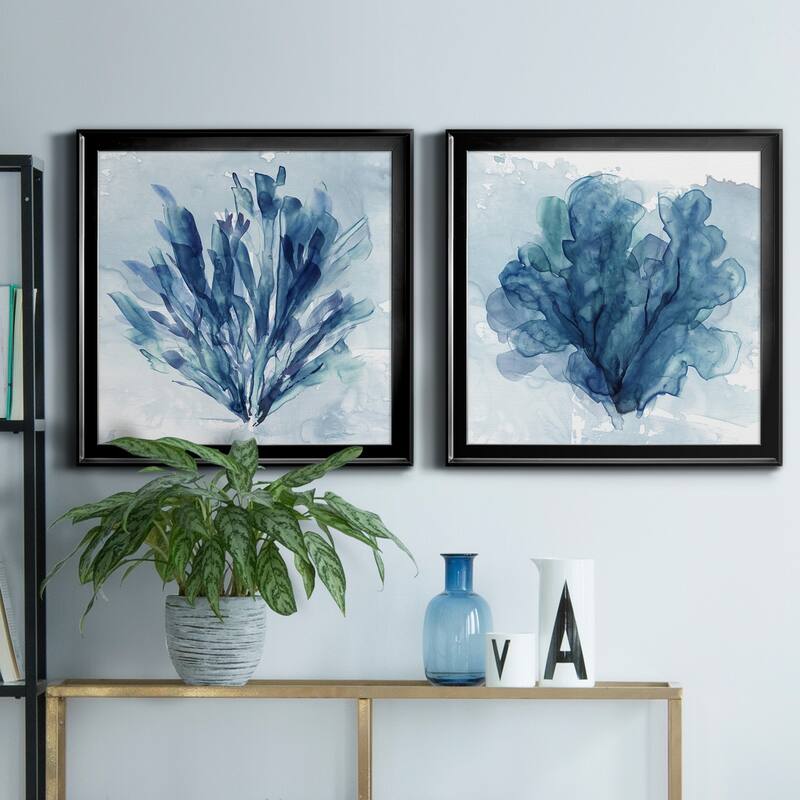 Coastal Coral I-Premium Framed Canvas - Ready to Hang - Multi-Color