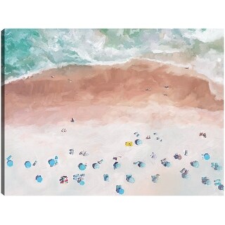 Beach View By Studio Arts Canvas Art Print - Bed Bath & Beyond - 38869615