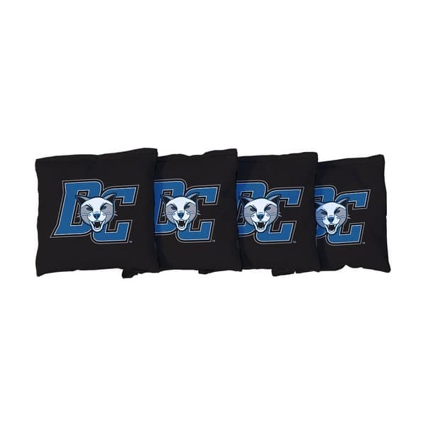 slide 2 of 3, Daemen College Wildcats Black Cornhole Bags All-Weather Resin Filled