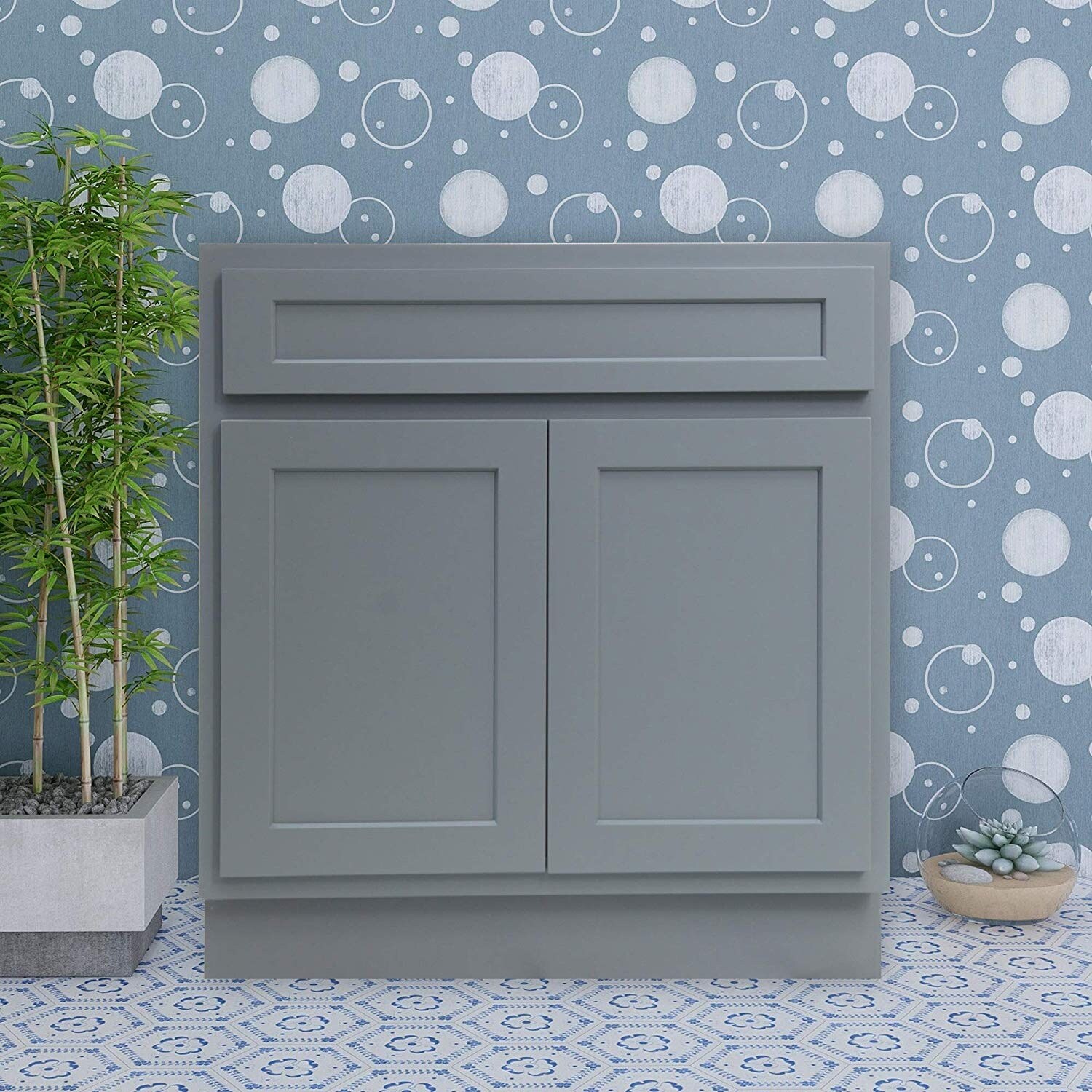 Shop Vanity Art 33 Inch Single Sink Bathroom Vanity Cabinet On Sale Overstock 16150642