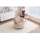 preview thumbnail 14 of 55, Oversized 360 Degreed Swivel Accent Chair Modern Soft Plush Corduroy Round Barrel Chair for Living Room Bedroom with Pillows
