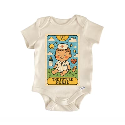 Future Nurse Tarot - Baby Bodysuit