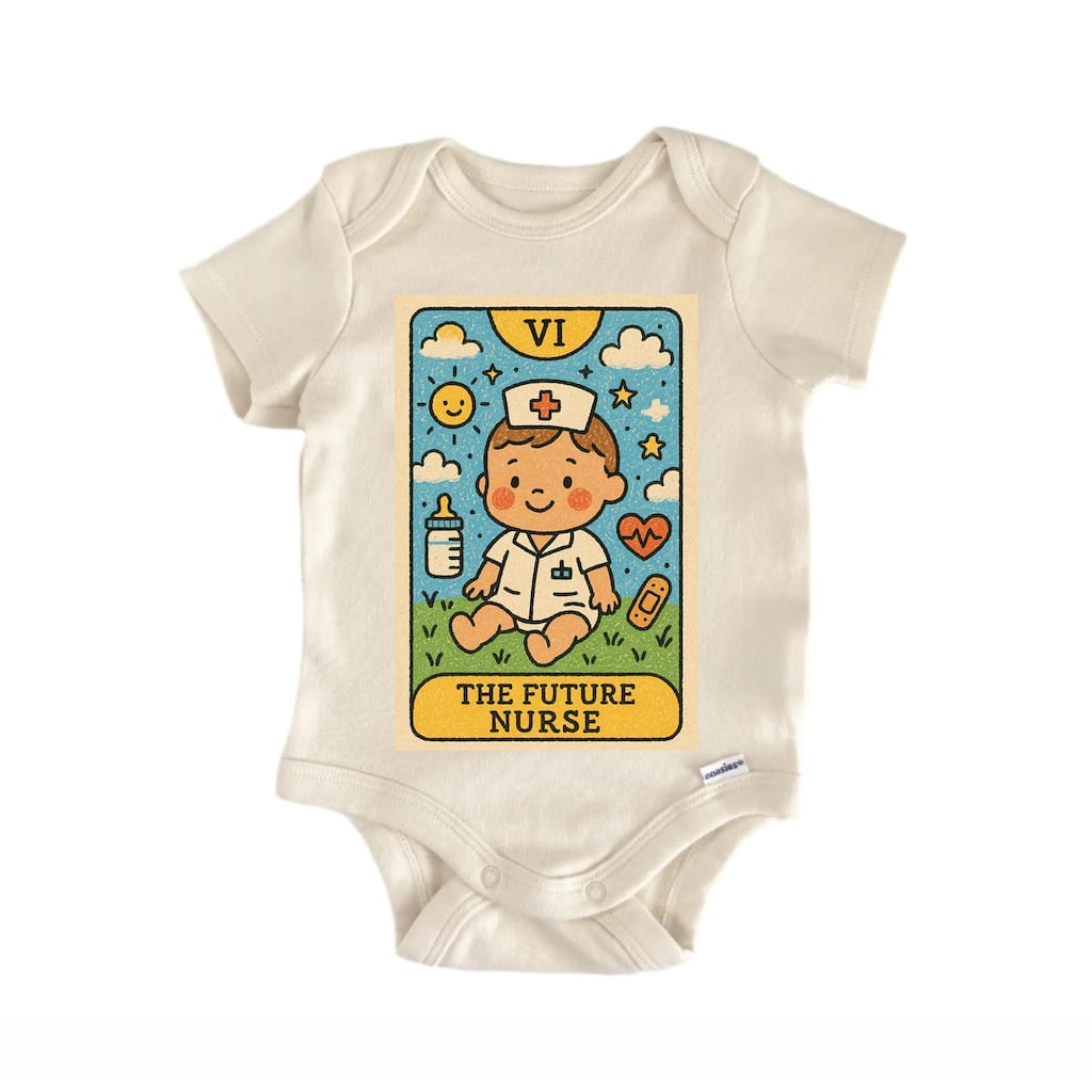 Future Nurse Tarot - Baby Bodysuit
