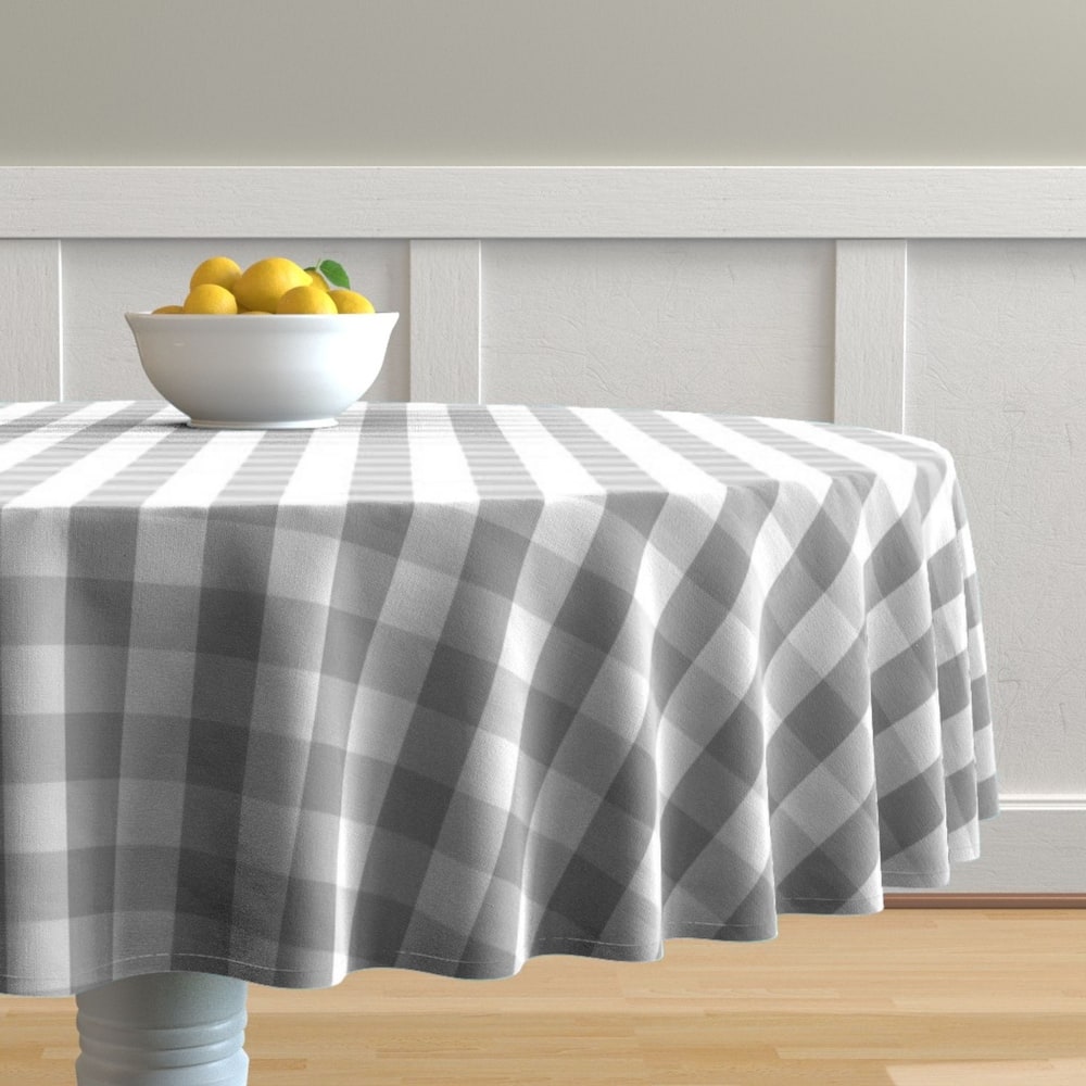 Fabstyles Country Check Cotton Tablecloth
