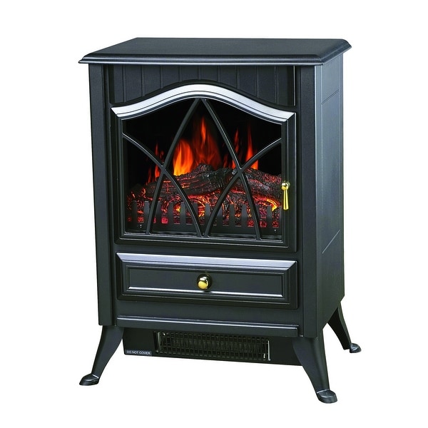 Comfort Glow ES4215 Ashton Electric Stove Heater - Black