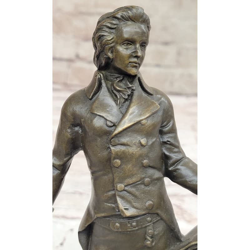 Rapid City, Sd: City Of s, Thomas Jefferson Bronze Statue Sculpture Sale