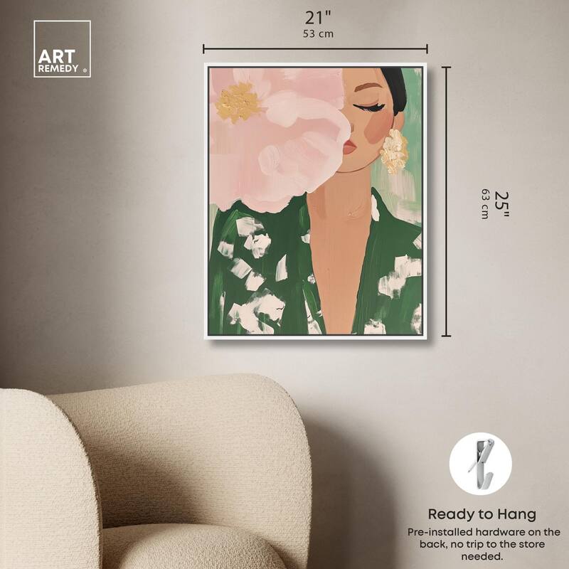 Livia III Canvas by Art Remedy