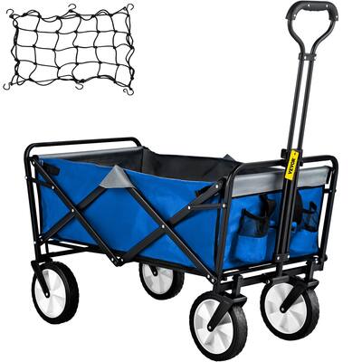 Portable Folding Wagon Adjustable Handles