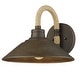 preview thumbnail 6 of 5, Golden Lighting Journey 1-light Wall Sconce in Natural Black