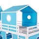 preview thumbnail 8 of 14, Fun and Durable Full Bunk Bed with Slide, Castle Elements, and Semi-Enclosed Space for Kids, Strong Support and Safety Features