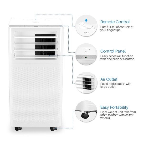 9000 btu portable air conditioner room size