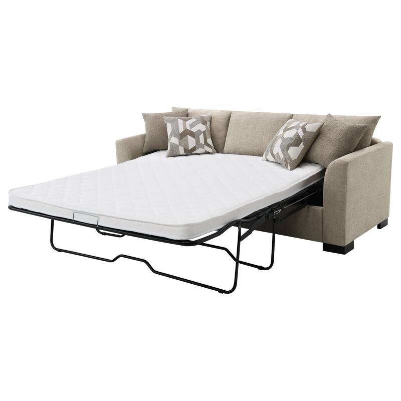 Pacheco Upholstered Sleeper Sectional Chaise Sofa