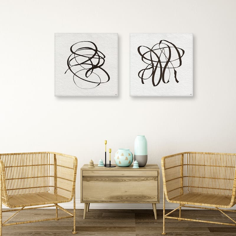 Winding Road I & II by Susan Jill Canvas Art PrintS