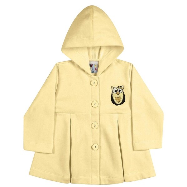 baby girl peacoat with hood