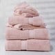 preview thumbnail 83 of 159, Superior Egyptian Cotton Pile Heavyweight 6-Piece Towel Set 6-Piece Set - Tea Rose