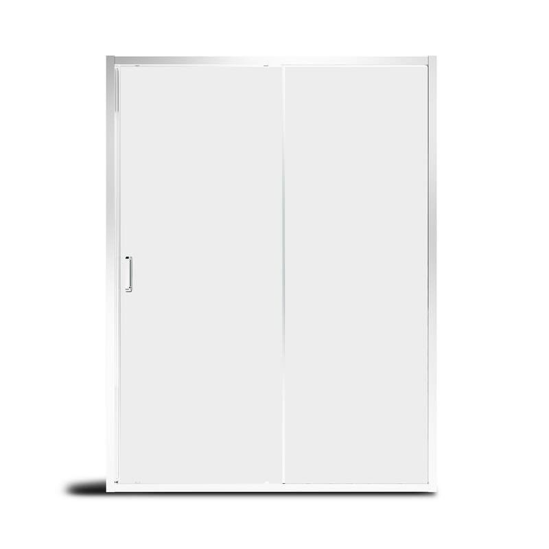 CASAINC 48 "x 72" Framed Single Sliding Shower Door