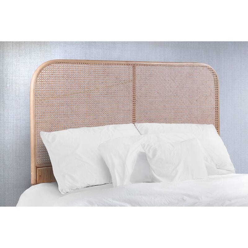 Lombok Cane and Teak Headboard - King