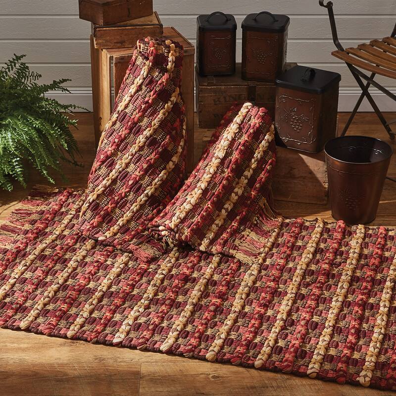 Park Designs Kennebec Chindi Rug Runner 2' x 6' - 2' x 6'