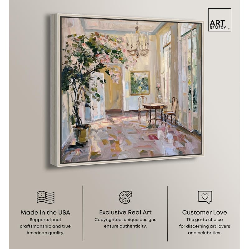 Passage's Potted Paradise Canvas by Art Remedy