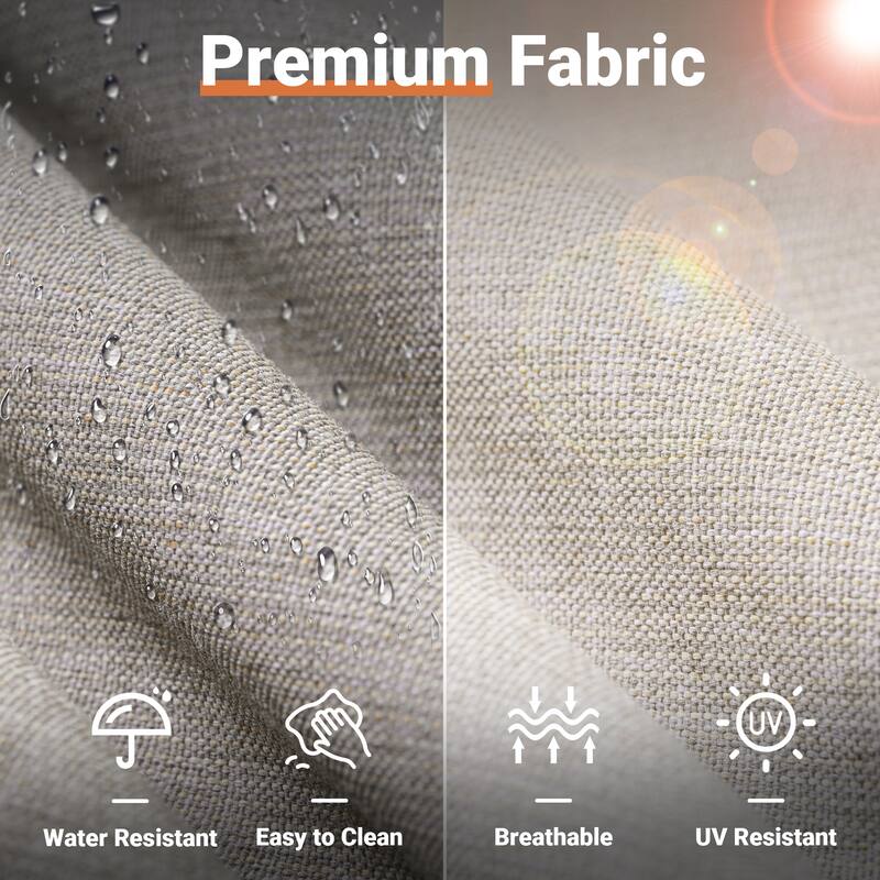 OVIOS 14-Piece Low-profile Deep Seat Wicker Outdoor Patio Furniture Set