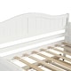 preview thumbnail 4 of 13, Twin Wooden Daybed with Trundle Bed, Sofa Bed,White,Storage