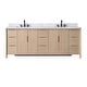 preview thumbnail 60 of 72, Vanity Art Lucerne Freestanding Bathroom Vanity with Stone Top, Hidden Power Station, Hair Dryer Holder, USB Charging Shelf