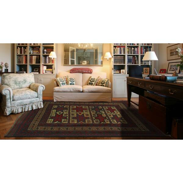 Noori Rug Semi Antique Rayan Beige/Burgundy Rug 6'5 x 8'9 Noori Rug Semi Antique Rayan Beige/Burgundy Rug 6'5 x 8'9