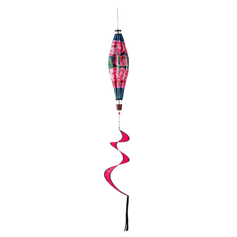 55" Peony Garden Welcome Balloon Spinner