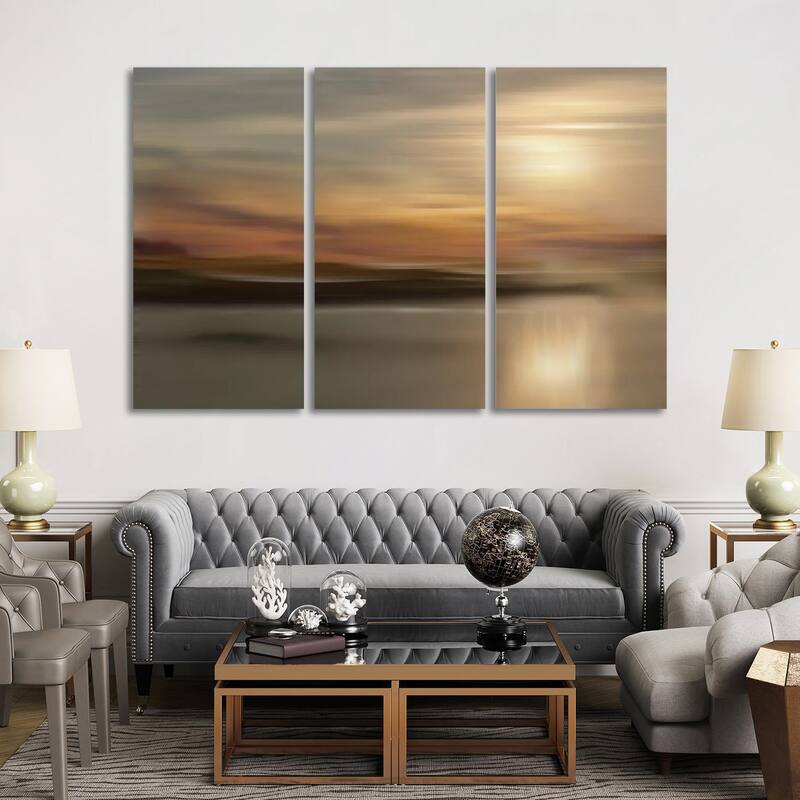 iCanvas "Mystic Lake" by Nan 3-Piece Canvas Wall Art Set