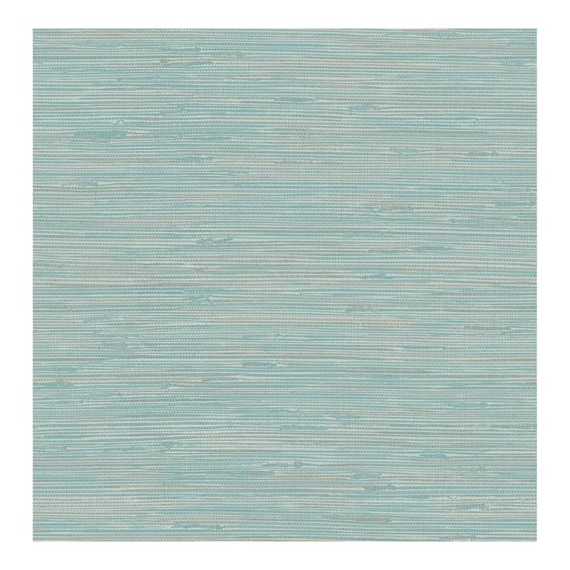 NuWallpaper Tibetan Grasscloth Teal Peel & Stick Wallpaper - 216in x 20.5in x 0.025in