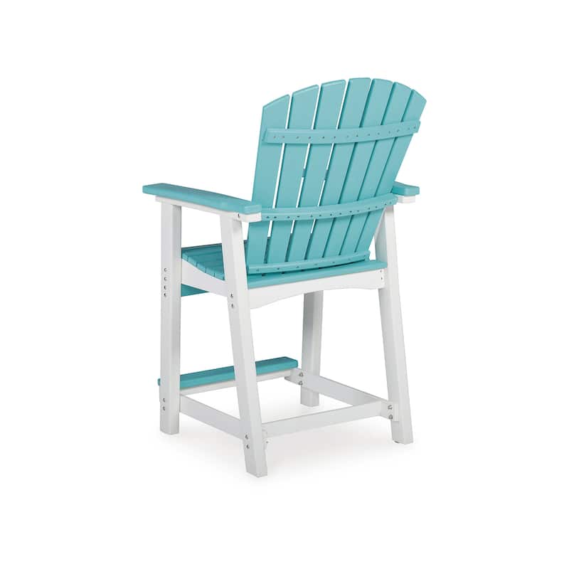 Signature Design by Ashley Eisely Outdoor Counter Height Bar Stool (Set of 2)