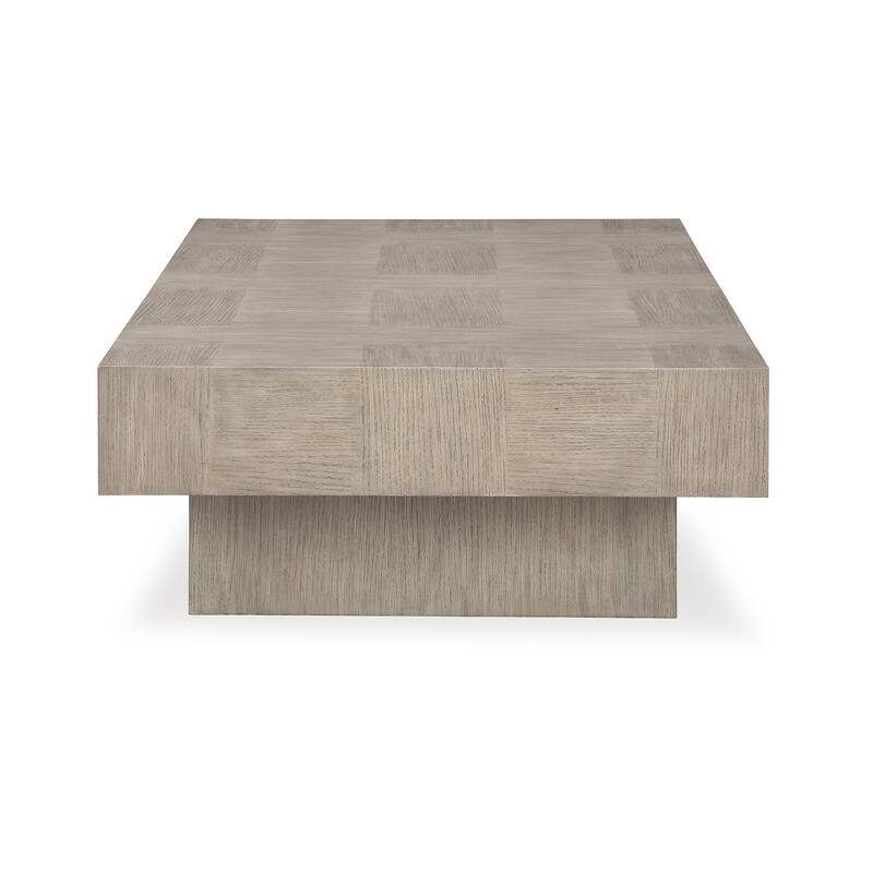 Signature Design by Ashley Jorlaina Light Grayish Brown Coffee Table - 60"W x 35"D x 16"H