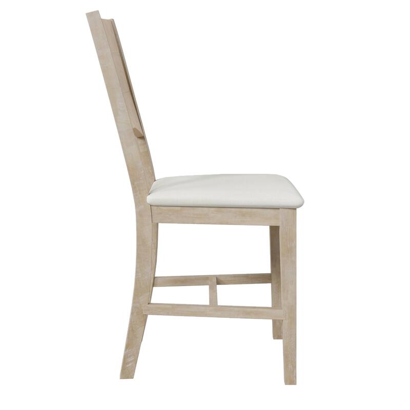 Kitchen Table Set with Long Bench and 4 Dining Chairs