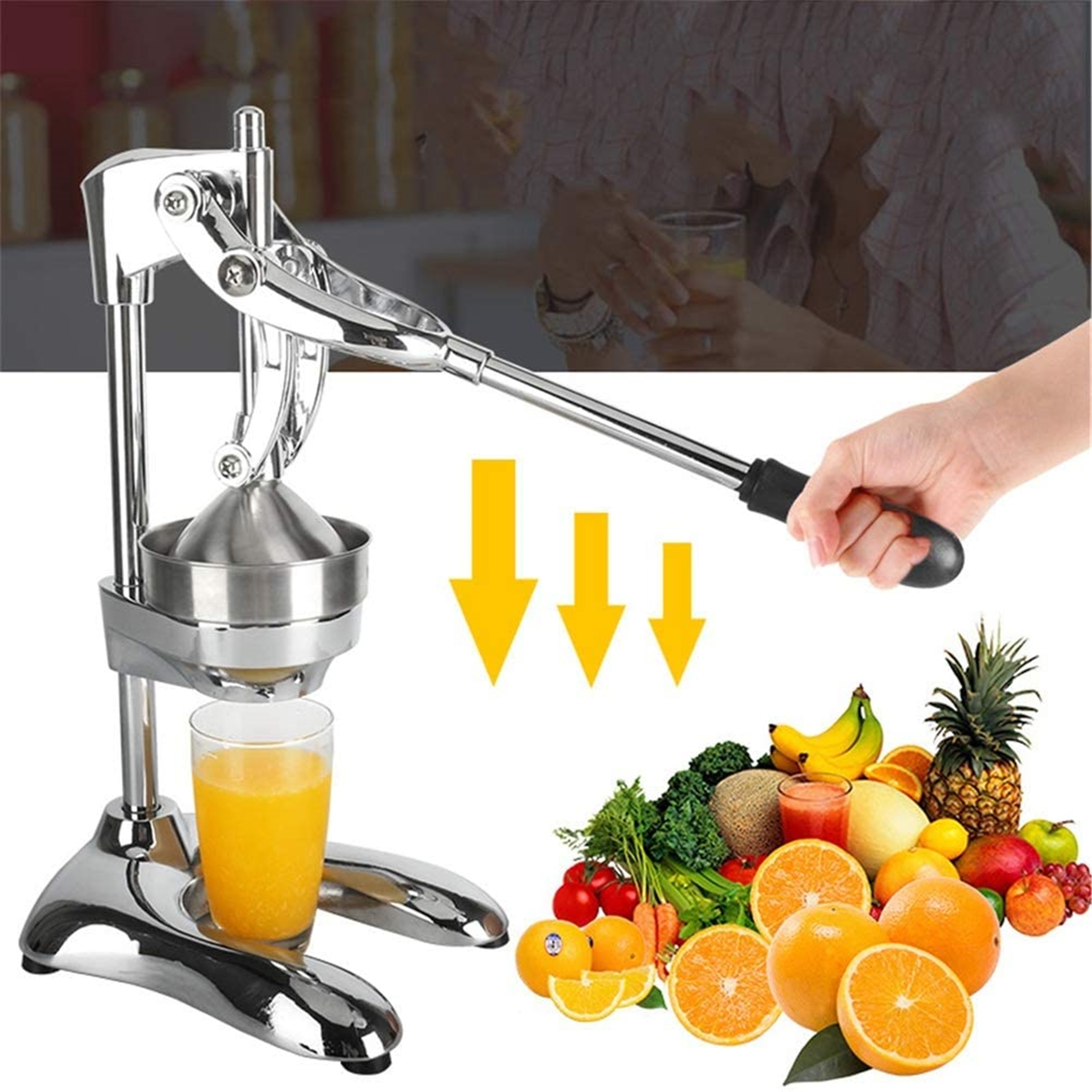 Manual juicer Stainless Steel Manual Lemon Squeezer Manual Fruit