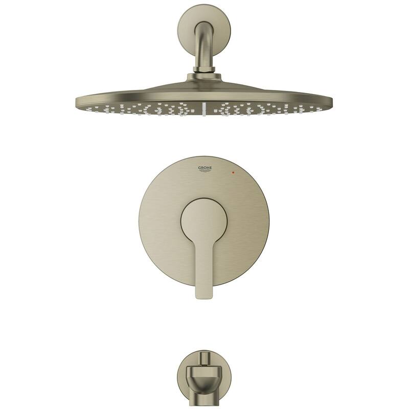 Grohe 10 252 4 Lineare Tub and Shower Trim Package with 1.75 GPM